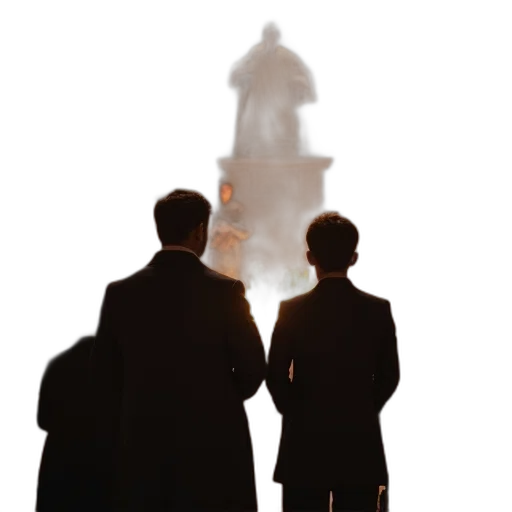 staff, jacket, concept art, fog transparent PNG cut-out