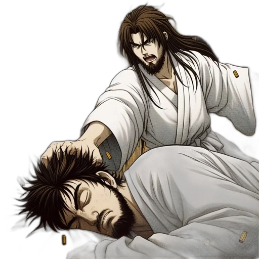 concept art, comic book art, photorealistic, anime transparent PNG cut-out