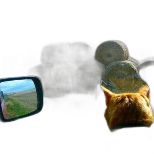 car, hat, umbrella, mask transparent PNG cut-out