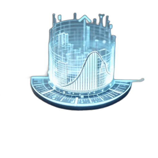 crown, building, hat, 3d render transparent PNG cut-out