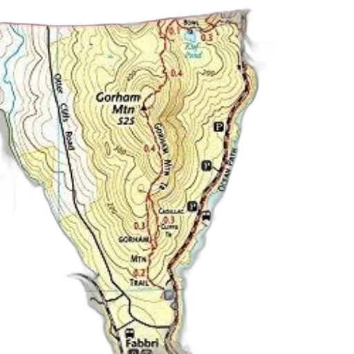 detailed, map, area, around transparent PNG cut-out