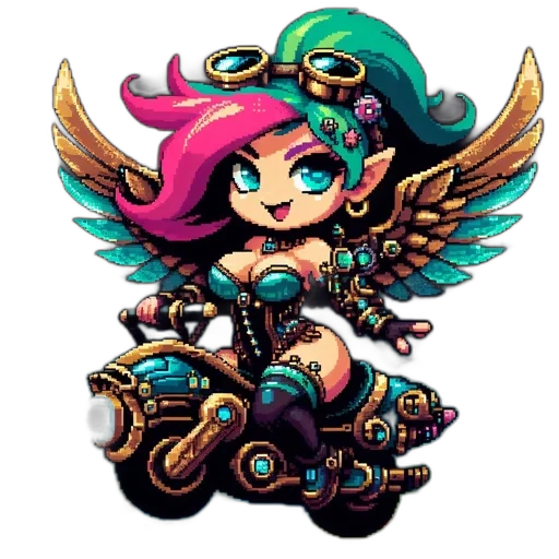 weapon, staff, pixel art, fantasy art transparent PNG cut-out