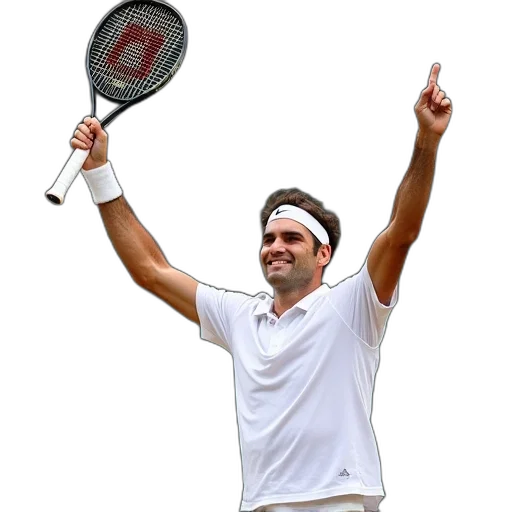 crown, staff, roger, federer transparent PNG cut-out