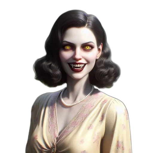 face, staff, dress, jewelry transparent PNG cut-out