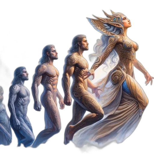 creature, concept art, fantasy art, comic book art transparent PNG cut-out