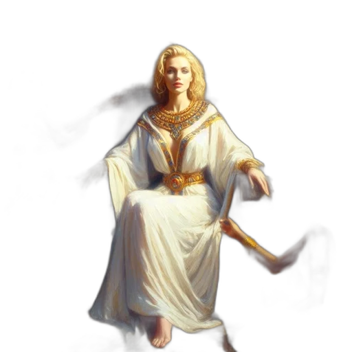 staff, dress, sword, jewelry transparent PNG cut-out