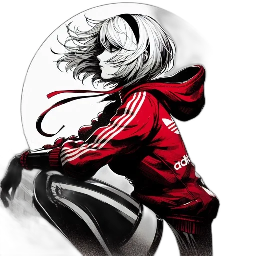 jacket, mask, hair, face transparent PNG cut-out