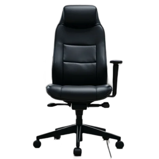 furniture, staff, 3d render, black transparent PNG cut-out