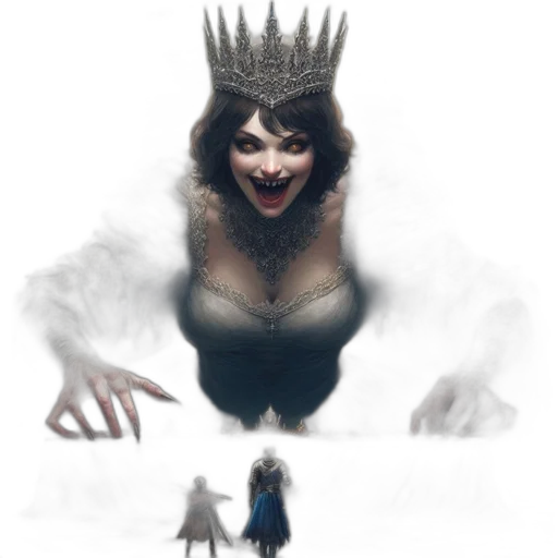 crown, creature, concept art, fantasy art transparent PNG cut-out