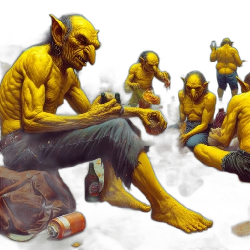 concept art, fantasy art, 3d render, comic book art transparent PNG cut-out