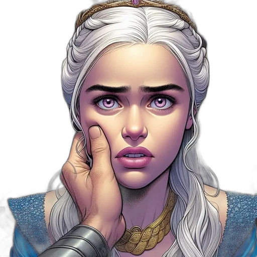 face, dragon, fantasy art, comic book art transparent PNG cut-out