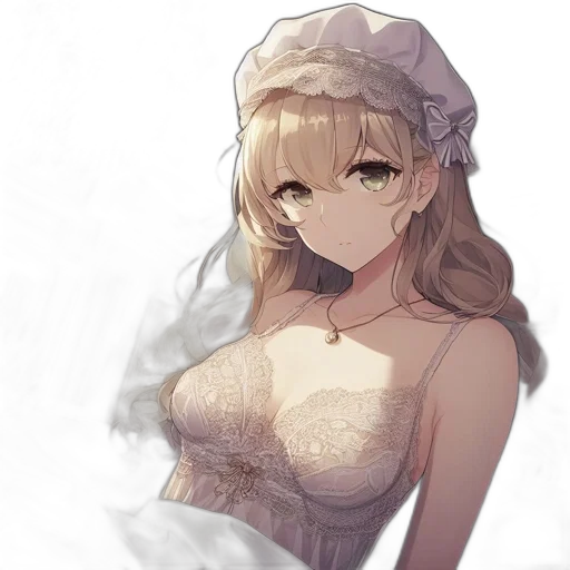 dress, crown, hat, face transparent PNG cut-out