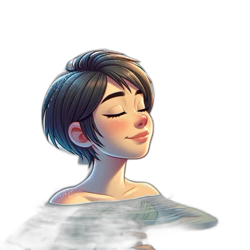 face, watercolor, concept art, photorealistic transparent PNG cut-out