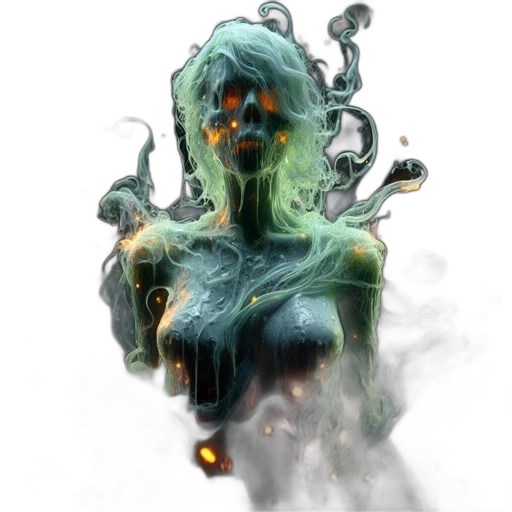 mask, creature, face, staff transparent PNG cut-out