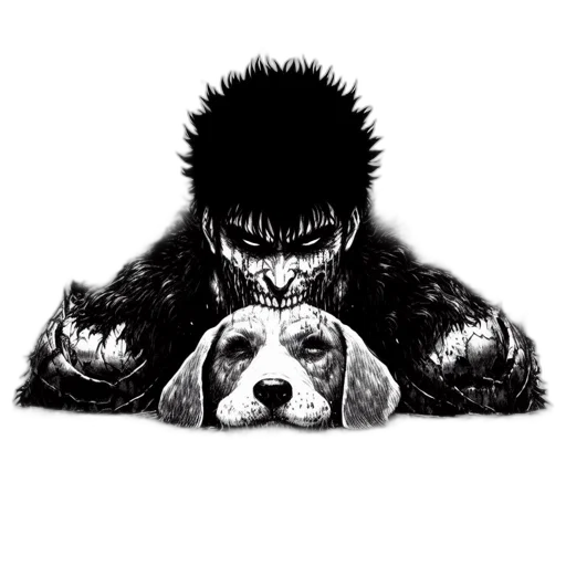 animal, creature, comic book art, concept art transparent PNG cut-out