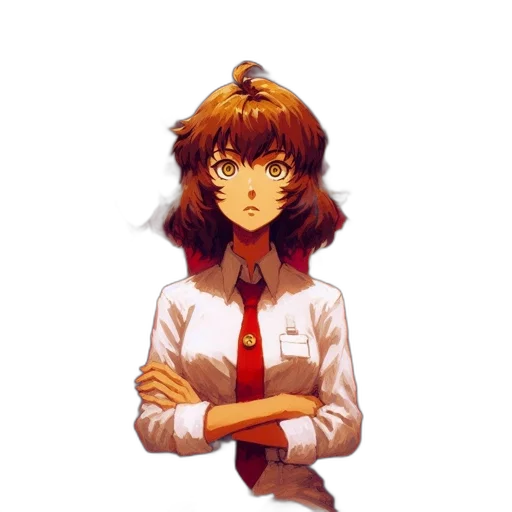 staff, face, jacket, robot transparent PNG cut-out