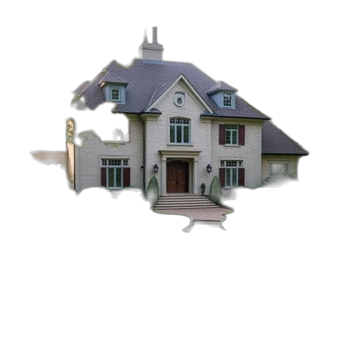 building, 3d render, concept art, photorealistic transparent PNG cut-out