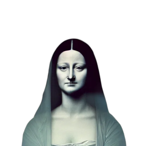 face, mask, dress, crown transparent PNG cut-out