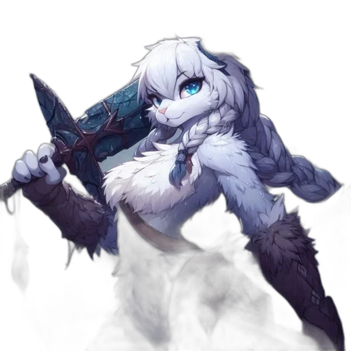 dragon, creature, staff, weapon transparent PNG cut-out