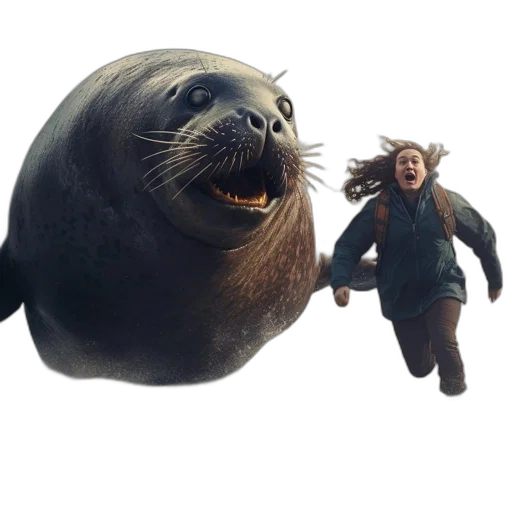animal, creature, concept art, 3d render transparent PNG cut-out