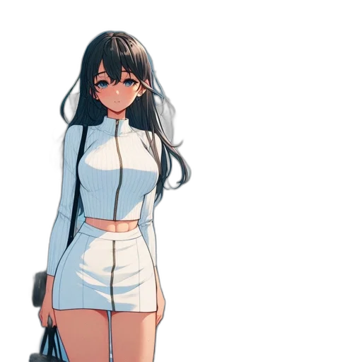 dress, staff, jacket, robot transparent PNG cut-out
