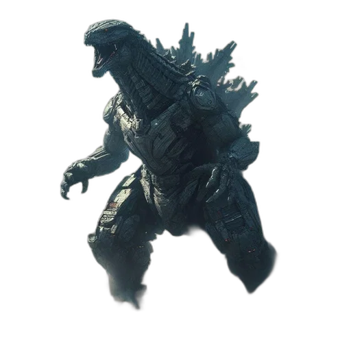creature, dragon, animal, robot transparent PNG cut-out