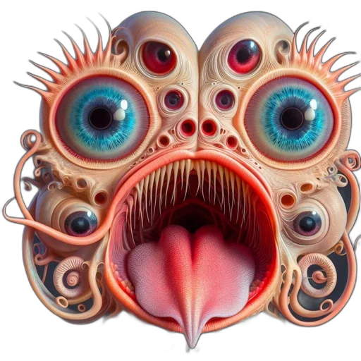 mask, creature, face, animal transparent PNG cut-out