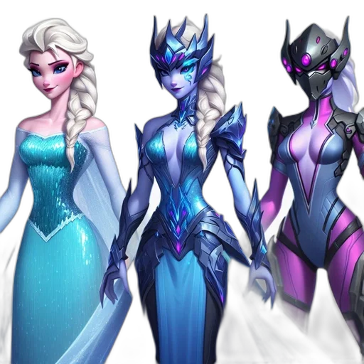 concept art, fantasy art, vaporwave, comic book art transparent PNG cut-out