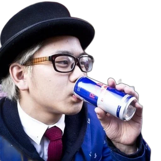 bottle, photorealistic, cyberpunk, man transparent PNG cut-out