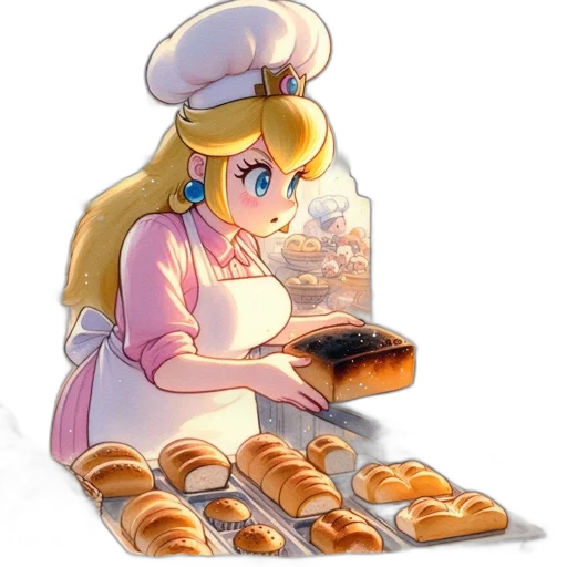 food, staff, weapon, pixel art transparent PNG cut-out