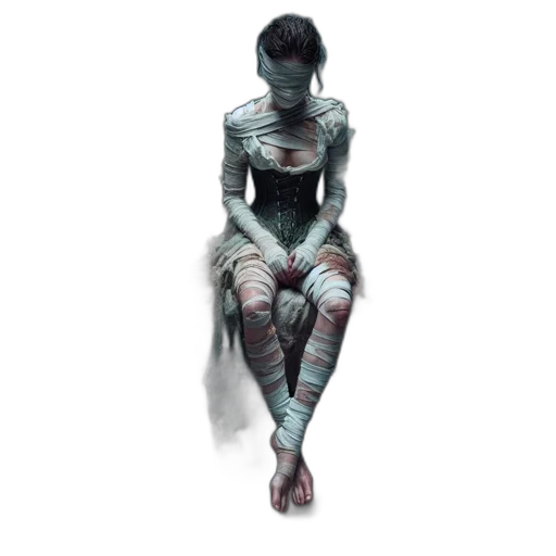 dress, creature, robot, mask transparent PNG cut-out