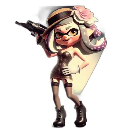 weapon, staff, dress, jacket transparent PNG cut-out