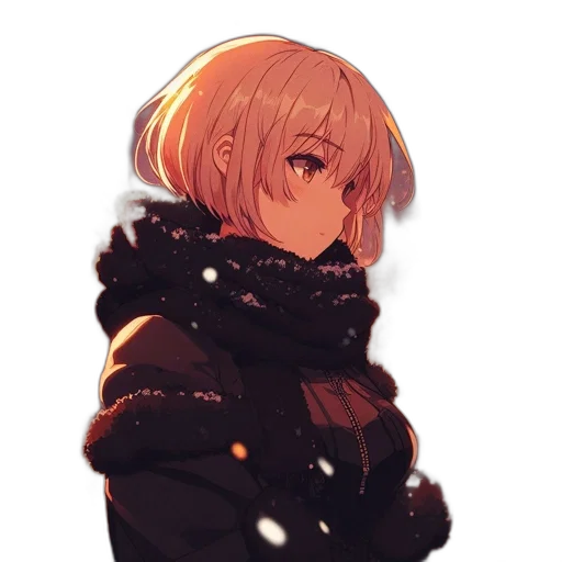 jacket, face, mask, staff transparent PNG cut-out