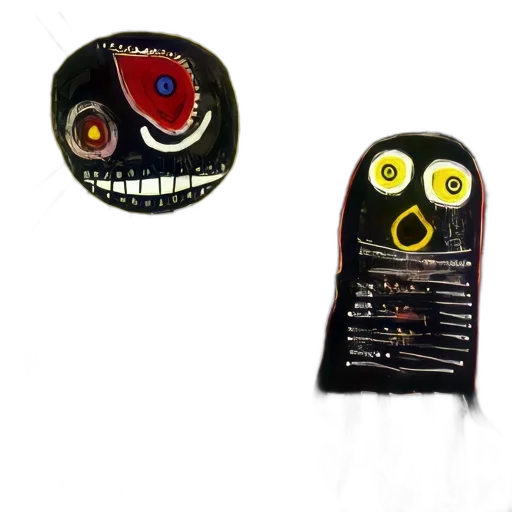 mask, jewelry, staff, robot transparent PNG cut-out