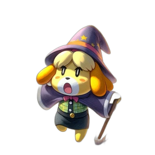 staff, hat, weapon, animal transparent PNG cut-out