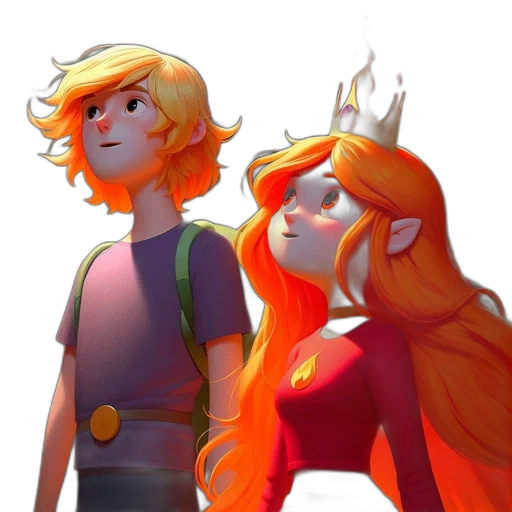crown, staff, concept art, 3d render transparent PNG cut-out