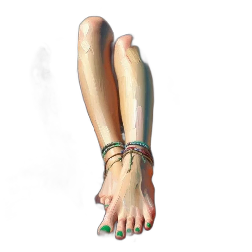 shoes, jewelry, photorealistic, 3d render transparent PNG cut-out