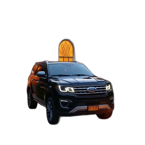 car, hat, weapon, photorealistic transparent PNG cut-out