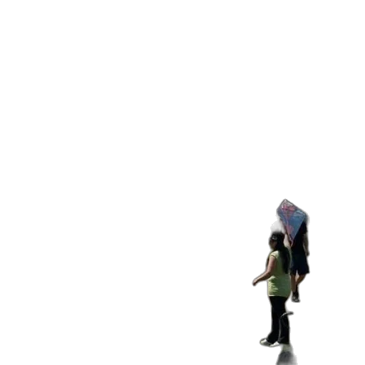 umbrella, jacket, robot, staff transparent PNG cut-out