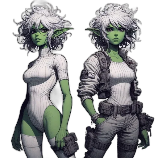 concept art, fantasy art, comic book art, pixel art transparent PNG cut-out