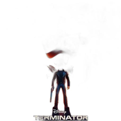 robot, concept art, 3d render, comic book art transparent PNG cut-out