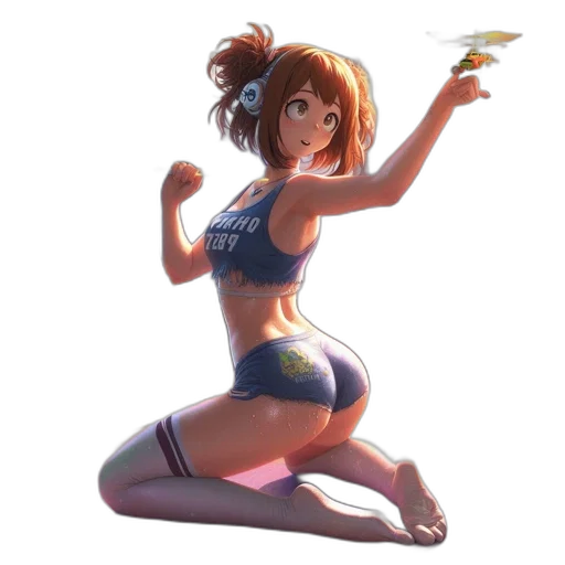 staff, dress, concept art, anime transparent PNG cut-out