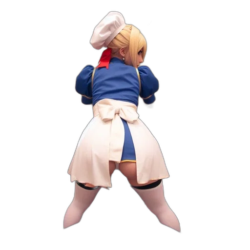 hat, staff, jacket, dress transparent PNG cut-out