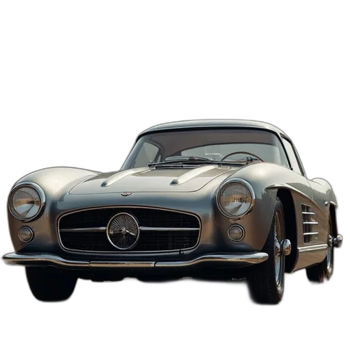 car, photorealistic, 3d render, oil painting transparent PNG cut-out