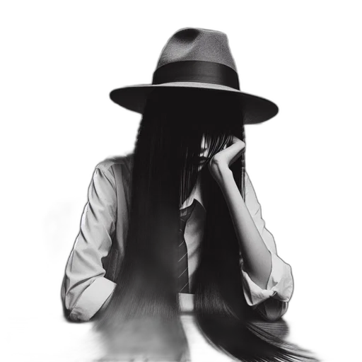 hat, jacket, mask, face transparent PNG cut-out