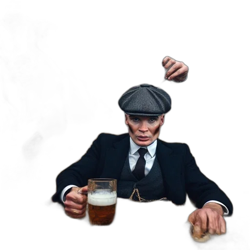 hat, staff, face, food transparent PNG cut-out