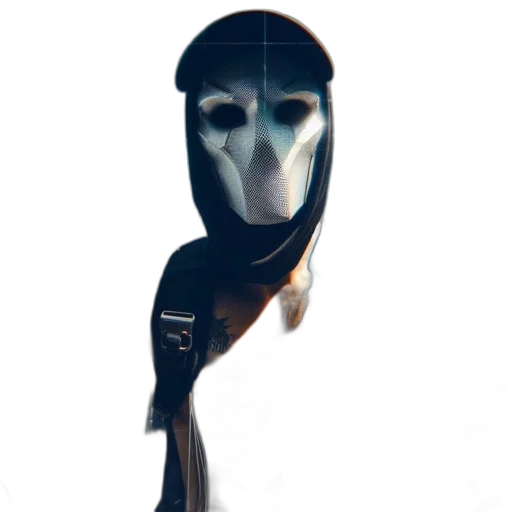 mask, staff, robot, face transparent PNG cut-out