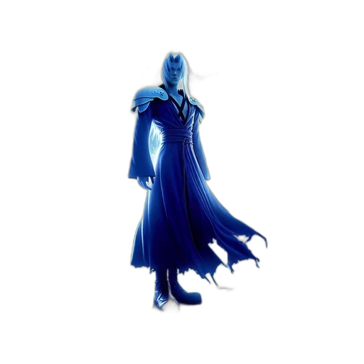 dress, staff, sword, robot transparent PNG cut-out