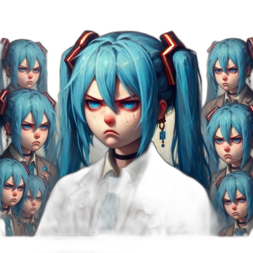 face, creature, robot, weapon transparent PNG cut-out