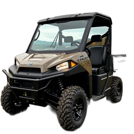 car, 3d render, polaris, ranger transparent PNG cut-out